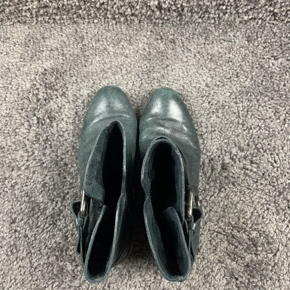 OXS boots Buckle Black Distressed Made In Italy EU Size 40 - Picture 5 of 9